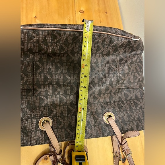 MICHAEL KORS logo label satchel bag 💼 - Picture 13 of 15